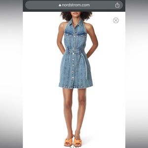 Circus NY Denim halter Dress
